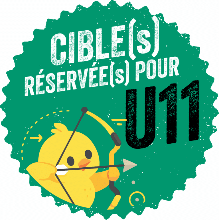 Cible(s) réservée(s) pour le U11 - format rond