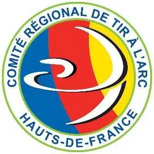 Logo du Comité régional de tir à l’arc des Hauts-de-France.
